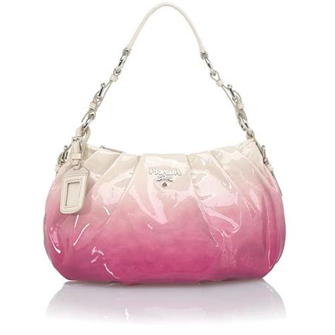 prada patent leather ombre hobo|designer hobo purses.